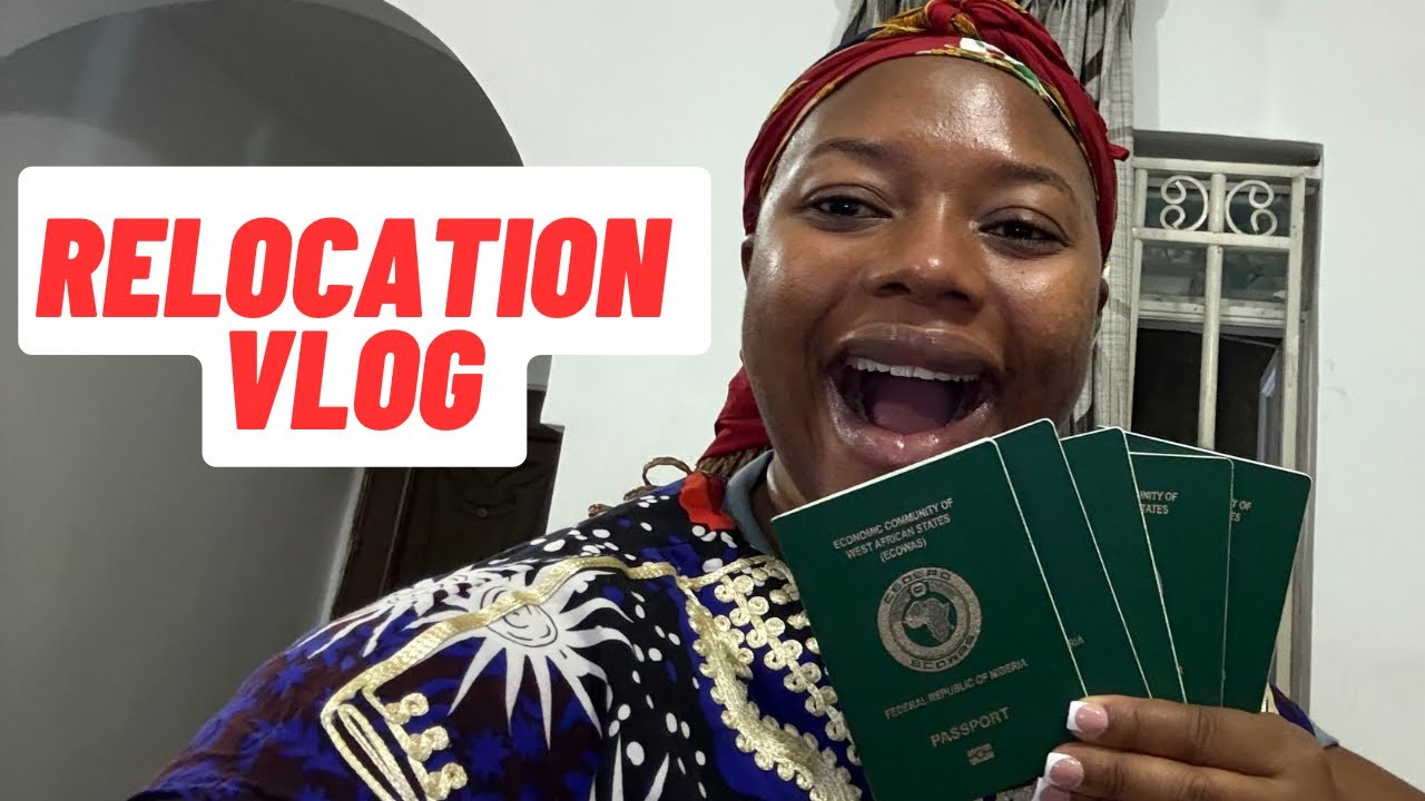 RELOCATION TO A NEW COUNTRY WITH MY NIGERIAN🇳🇬FAMILY.