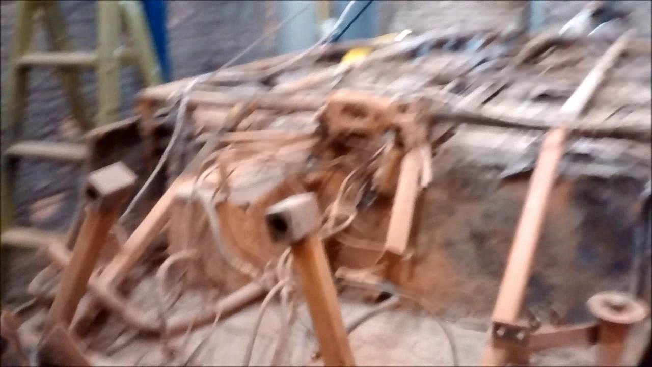 Remoção do chassis do Gurgel X-12