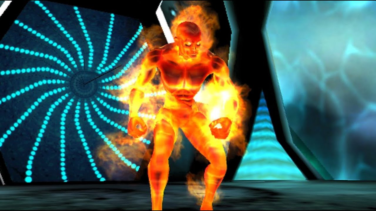 Marvel Nemesis: Rise of the Imperfects - The Human Torch Campaign Complete Gameplay Xbox 360