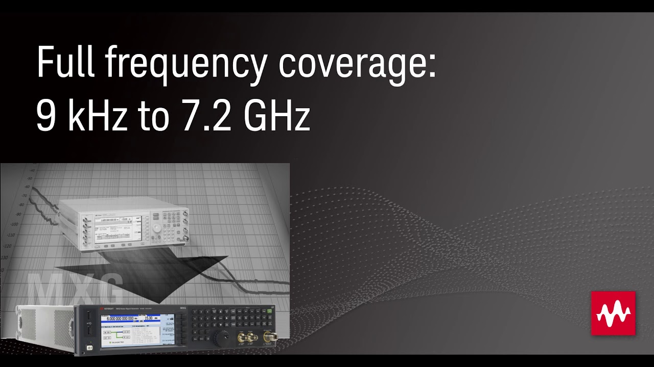 Introducing Keysight&rsquo;s N5182B MXG Vector Signal Generator