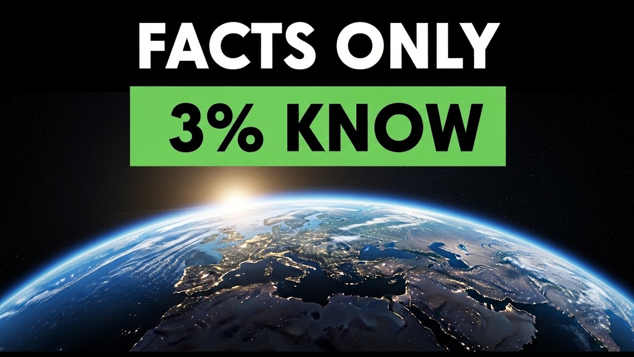 15 Minutes of Insane Earth Facts  Only 3% of People Know