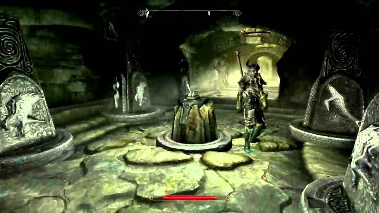 Skyrim Codes & Combinations - Saarthal Spinning Animal Stone Puzzle