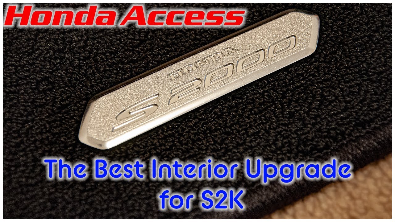 S2000 HONDA ACCESS 4PC PREMIUM MATS INSTALLATION