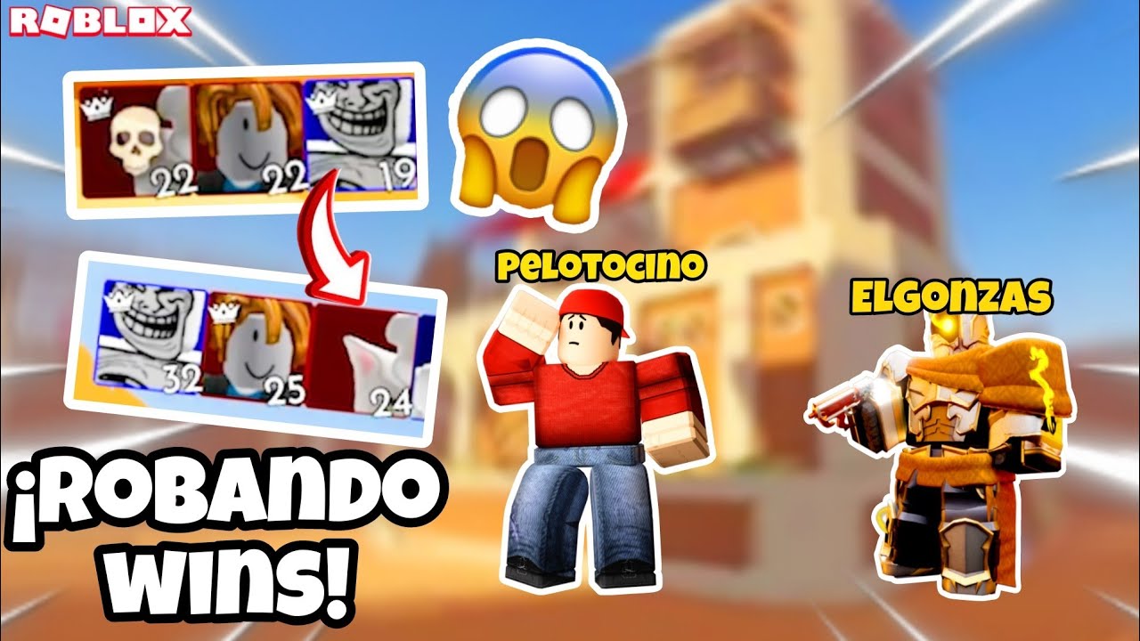😱 ¡ROBANDO WINS EN ARSENAL! ¿SE ENOJAN? #4 - ROBLOX