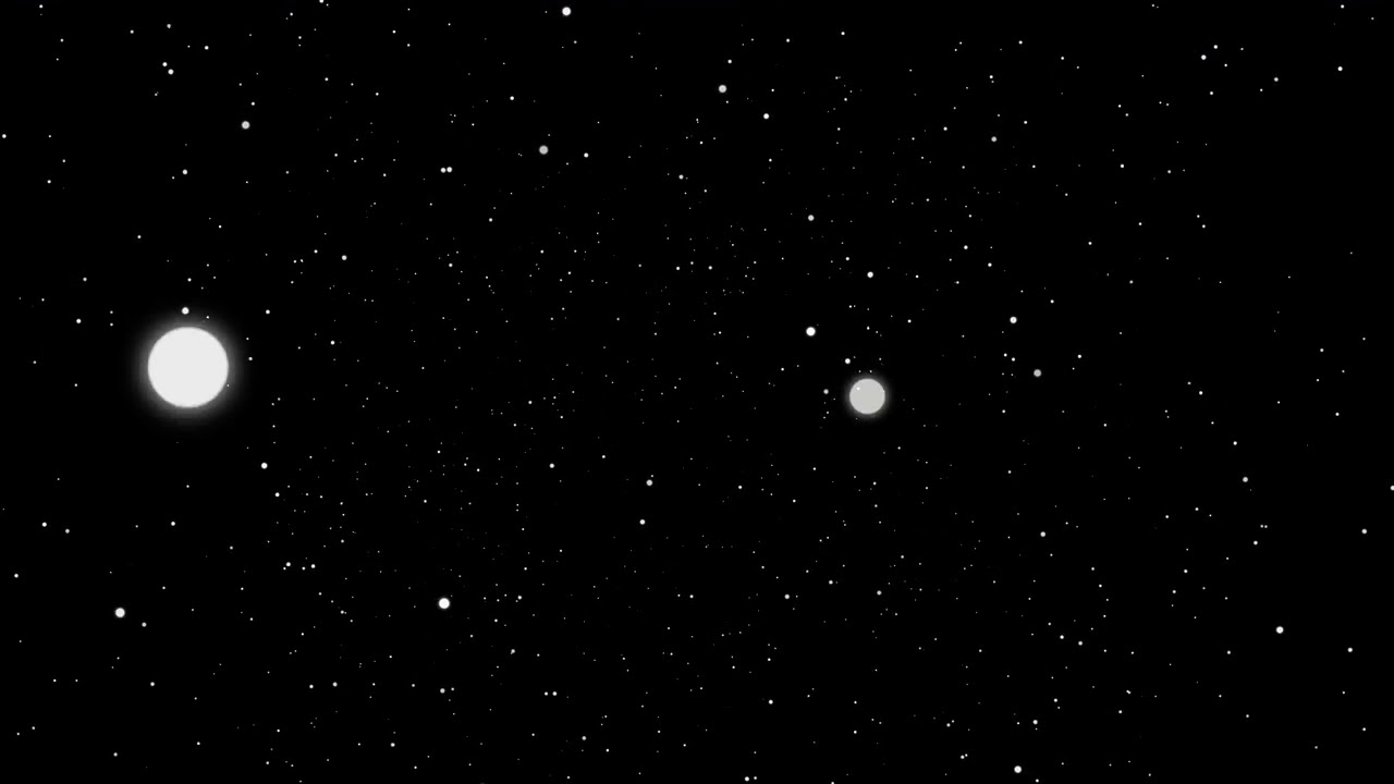 8K Clean Sparkling Space Void Travel 4320p