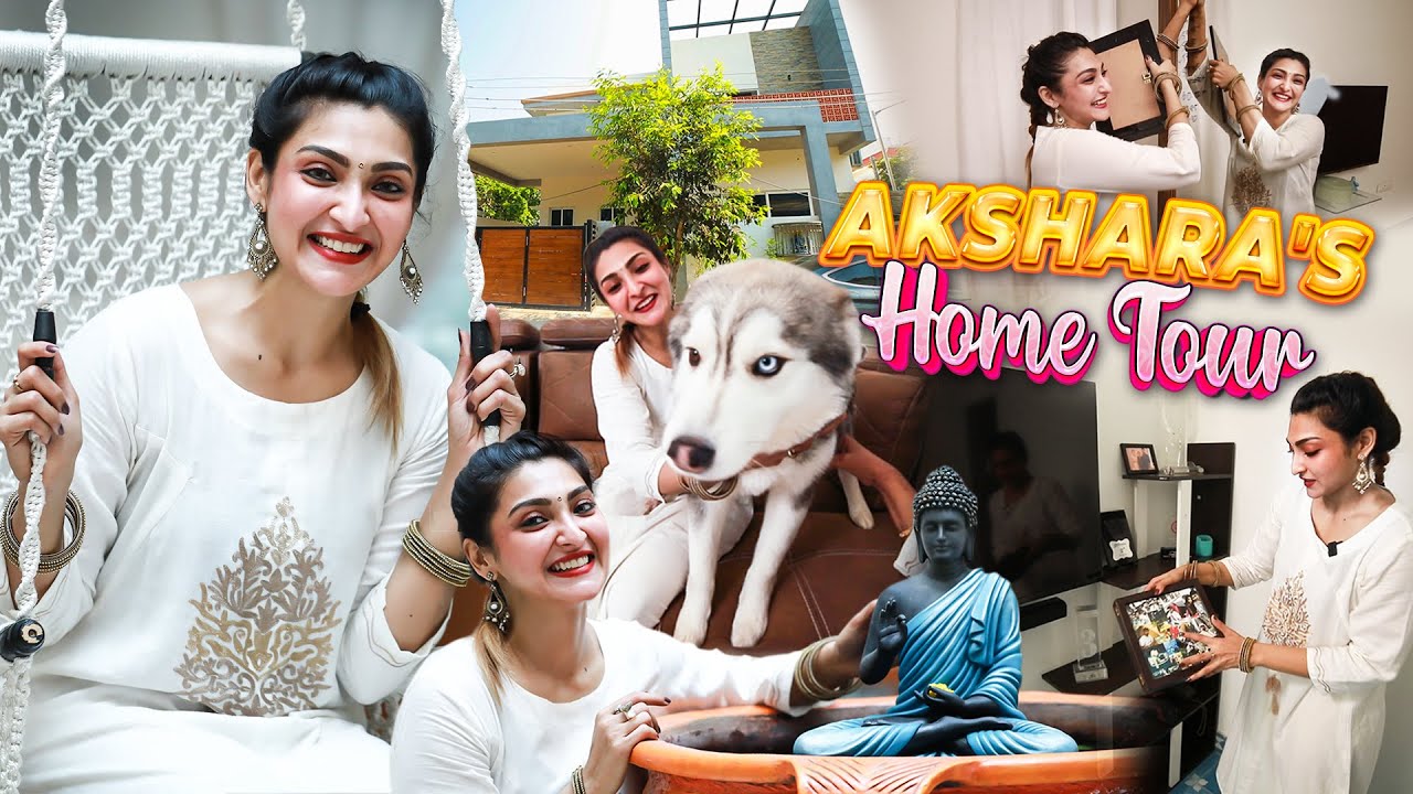 Bigg Boss Akshara Reddy's Home Tour🏡 | 8 Ft. Tall Mirror😍மாடிலருந்து Beach View