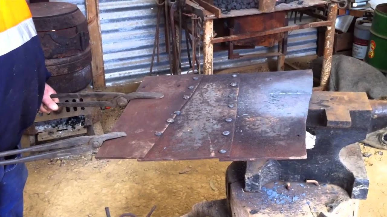 Making of Ned Kelly's armour & music  