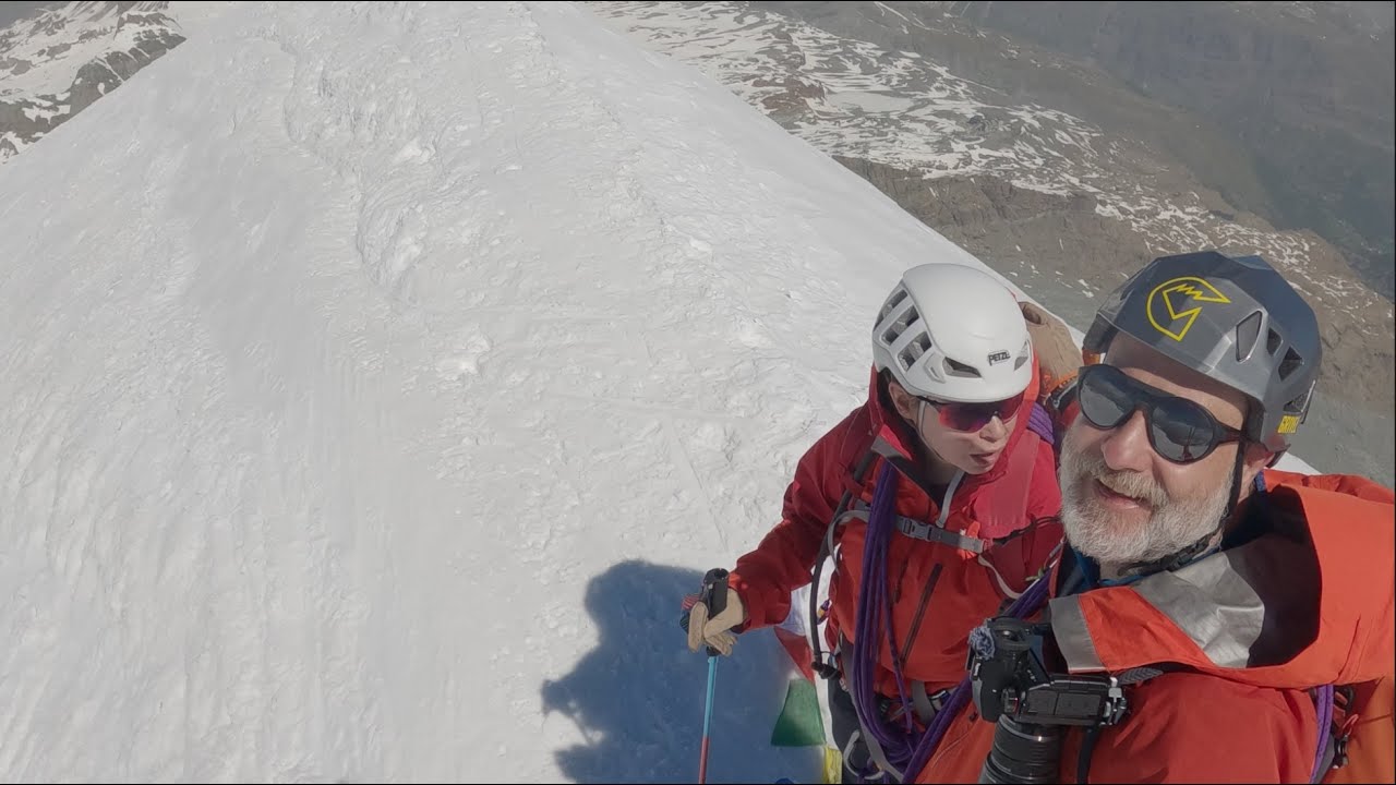 BREITHORN (4.164 m): nuestro primer cuatromil juntos