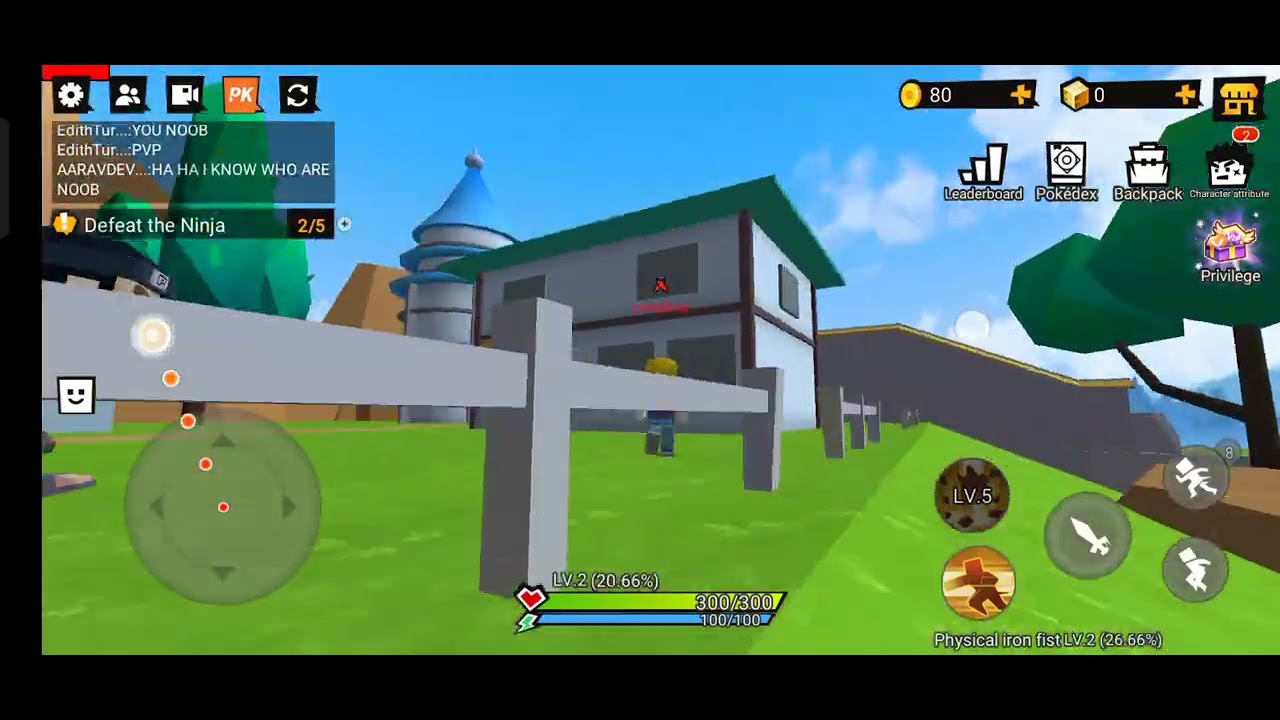 Blockmangopro fight l Bedwars..... Anime fight