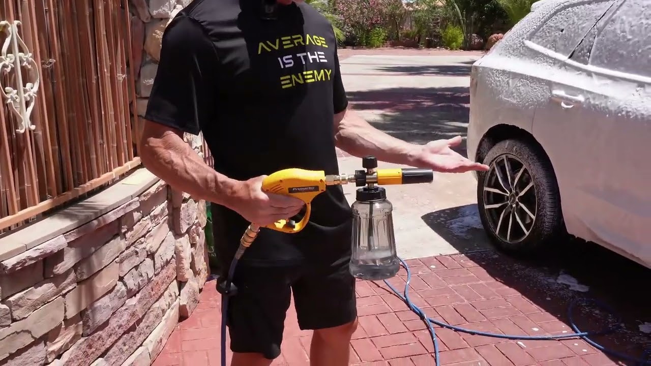 🚗💦 Is the M02 Pressure Washer Gun with Foam Cannon the Ultimate Car Wash Tool? Let&rsquo;s Find Out!