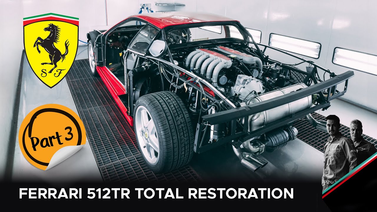 Ferrari 512 TR Restoration: Watch This Iconic Supercar Get Completely Rebuilt! Chapter 3