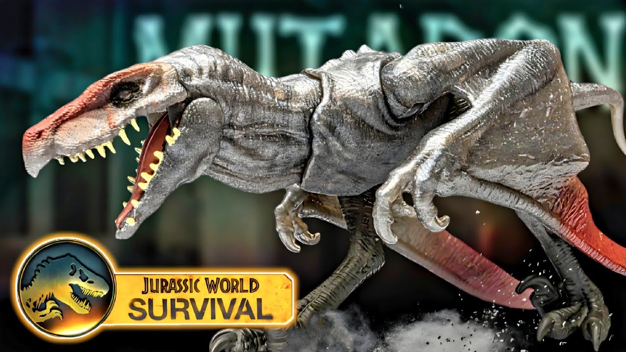 Обзор игрушки Mattel Jurassic World Survival Strike Attack MUTADON!!!
