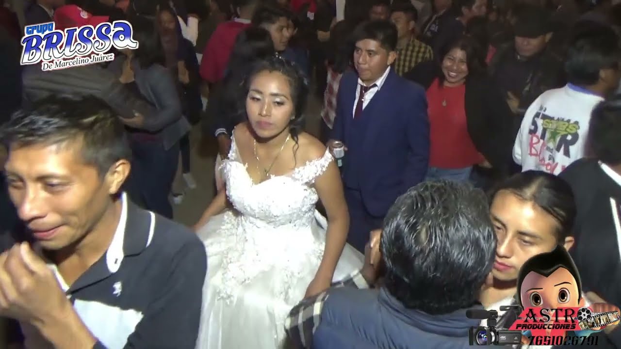 grupo brissa, la cumbia del muerto, en la boda de yessi y jose atlalco chic,ver