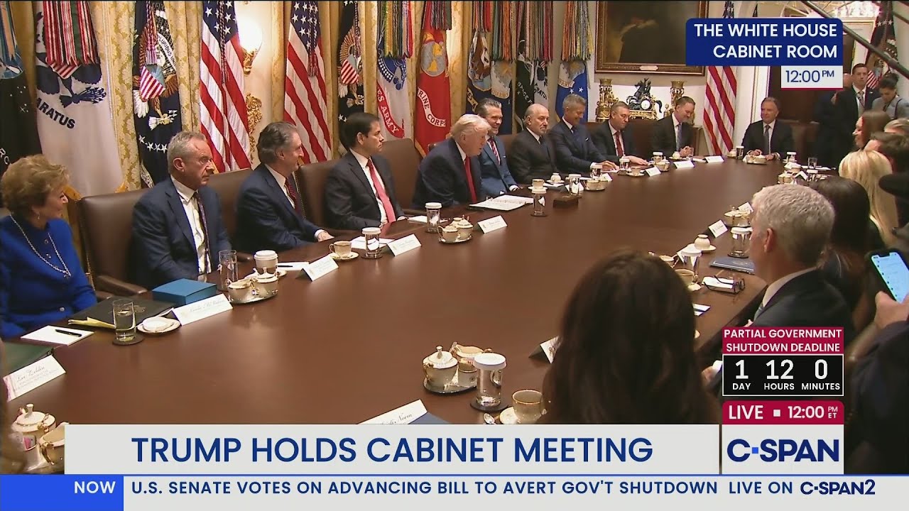 White House Cabinet Meeting