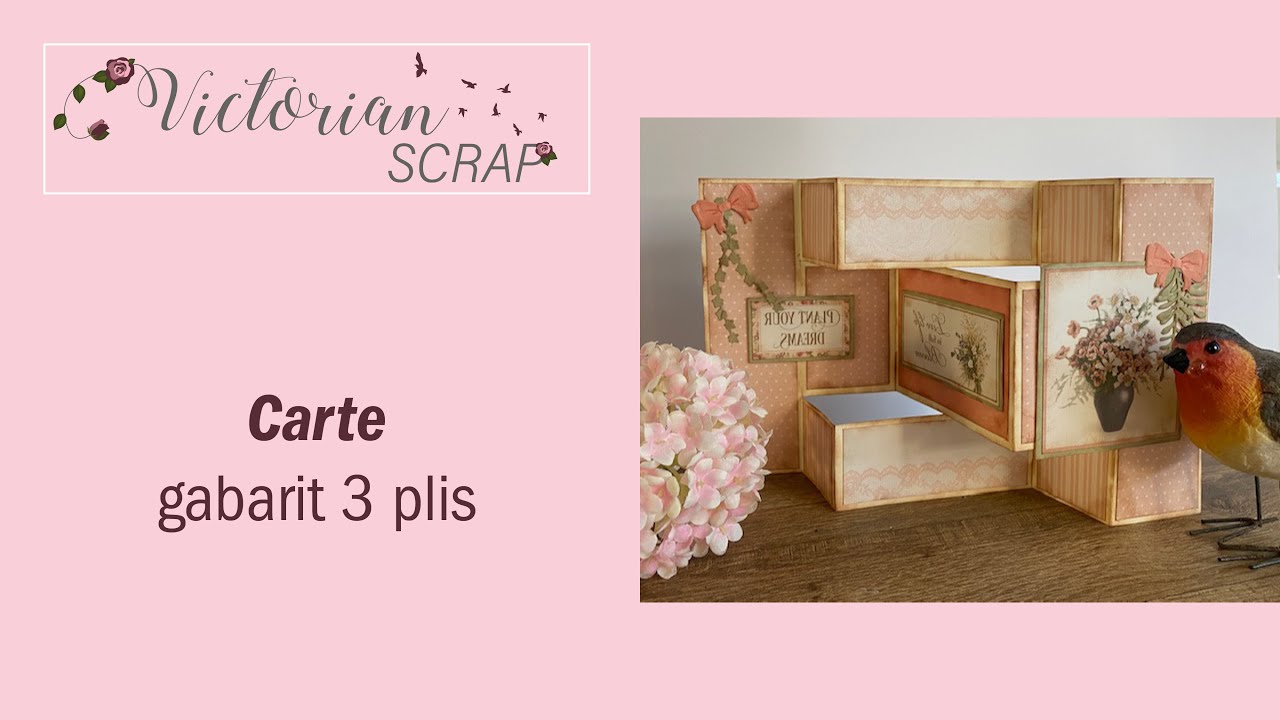 Gabarit Carte 3 Plis