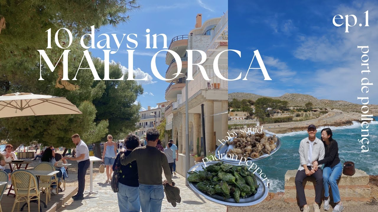 Mallorca Travel Vlog | What we ate and did in Port de Pollença, Layover in Paris (ep.1)