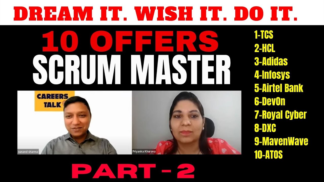 [𝐑𝐄𝐀𝐋 𝐖𝐎𝐑𝐋𝐃] scrum master interview questions and answers ⭐ agile interview questions⭐ [𝑷𝑨𝑹𝑻-2]