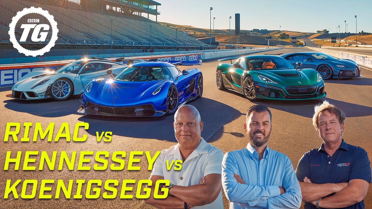 Ultimate Hypercar Boss Track Test! | Top Gear | BBC Studios