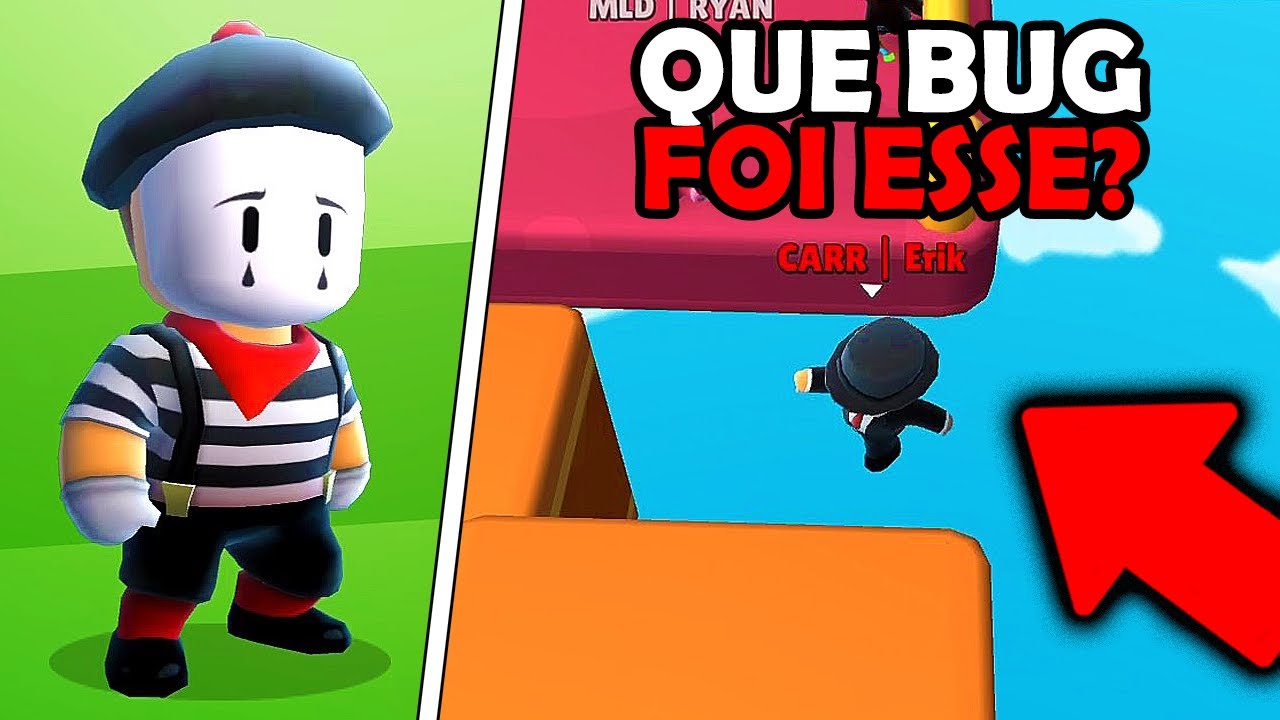 Stumble Guys O JOGO ME TROLLOU COM ESSE BUG