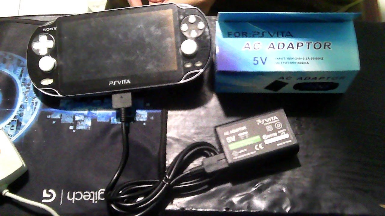 Unboxing PSVITA Phat Charger Clone & Installing Both Analog Cover (MarkhovScrch)