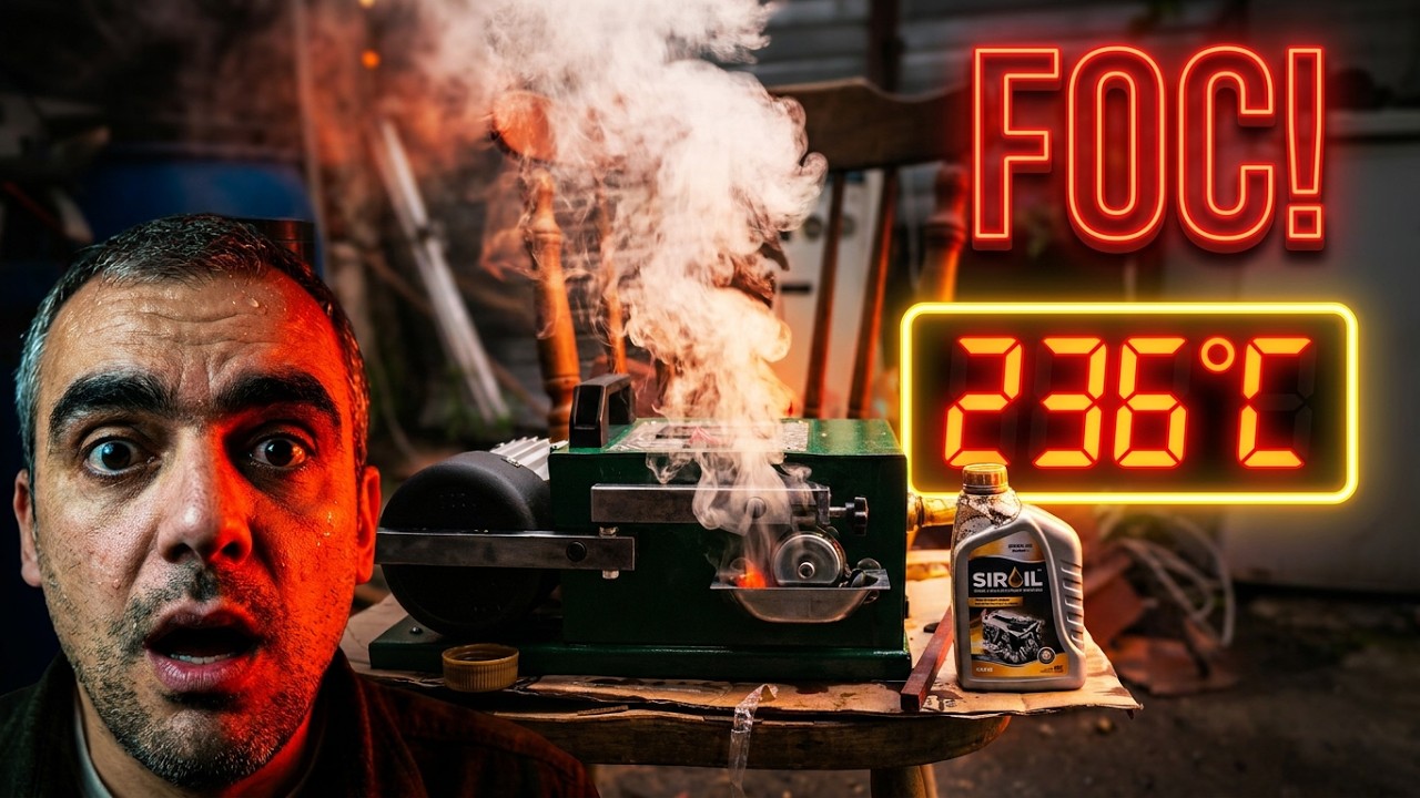 Testul extrem de frictiune ulei motor Siroil by Auto Verificate