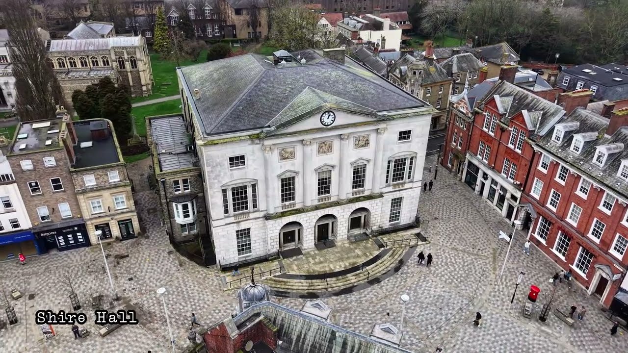 Chelmsford City drone footage 4k - DJI mini 5 pro