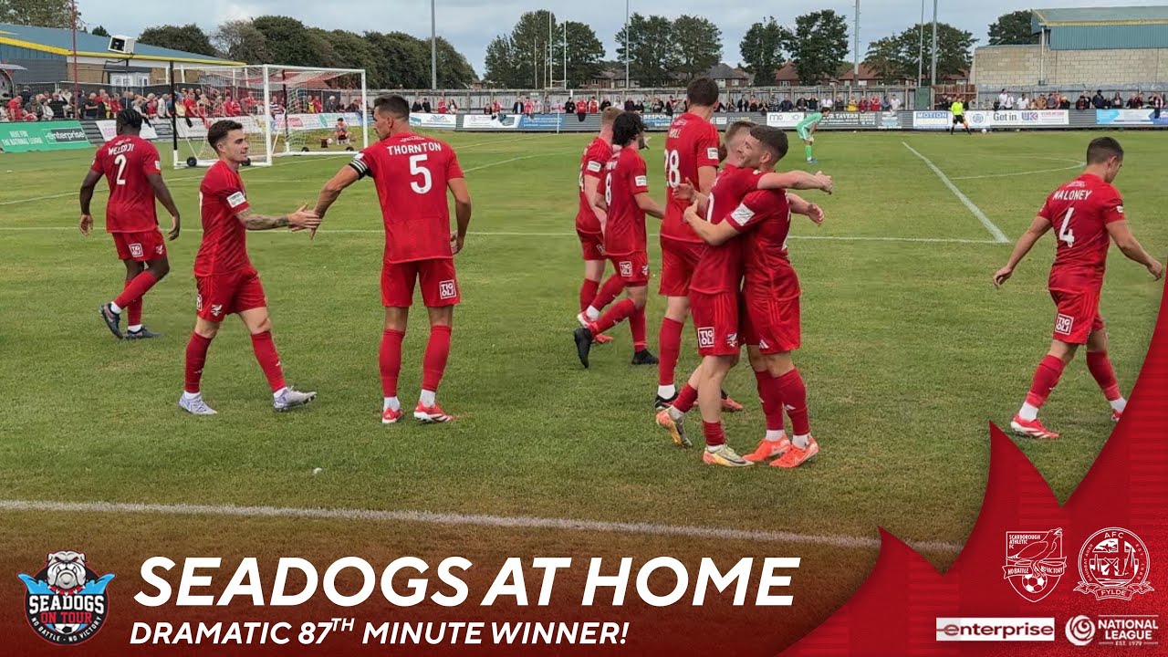 Seadogs At Home - DRAMATIC 87th Minute Winner vs AFC Fylde!
