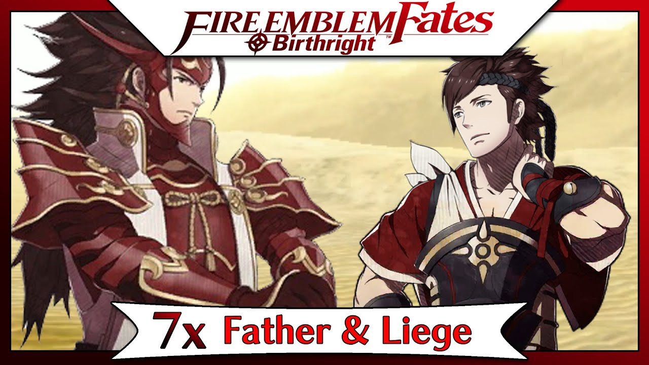 Fire Emblem Fates Birthright - Часть 22 | Паралог 7 - Отец и сеньор! [Игровой процесс на английском]