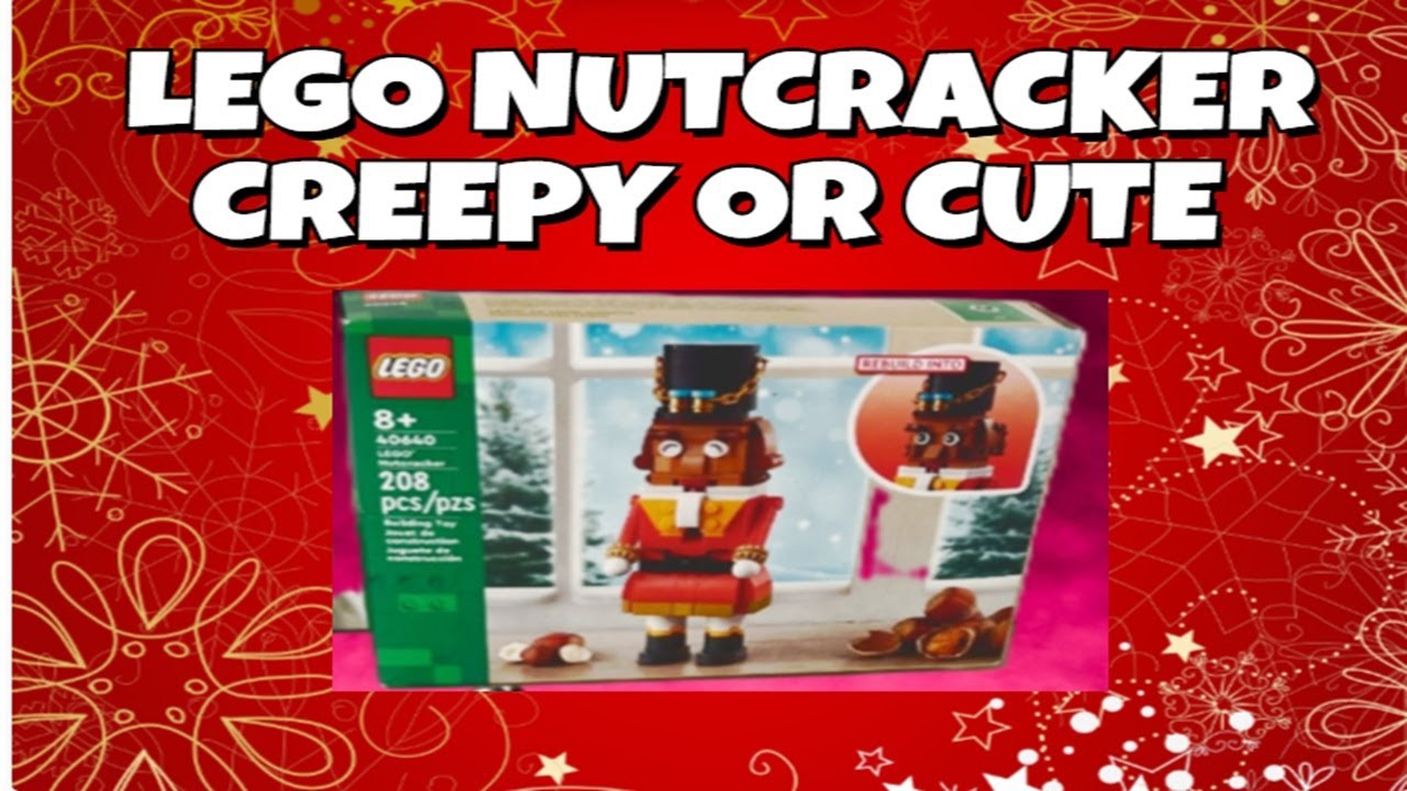 CREEPY OR CUTE? LEGO Christmas Nutcracker #lego #christmas #afol 