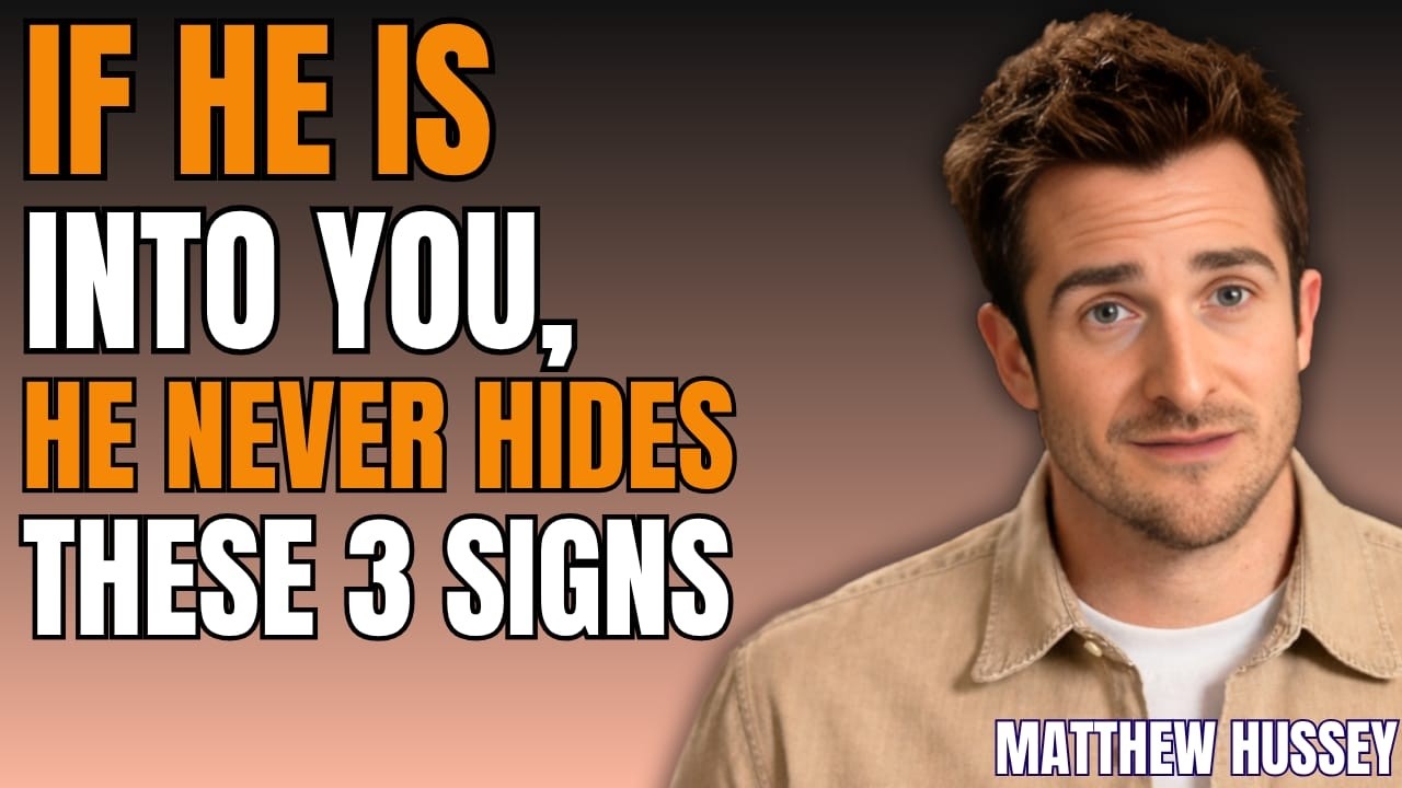 3 Signs a Man Secretly Wants Intimacy With You | Male Psychology Revealed | Matthew Hussey