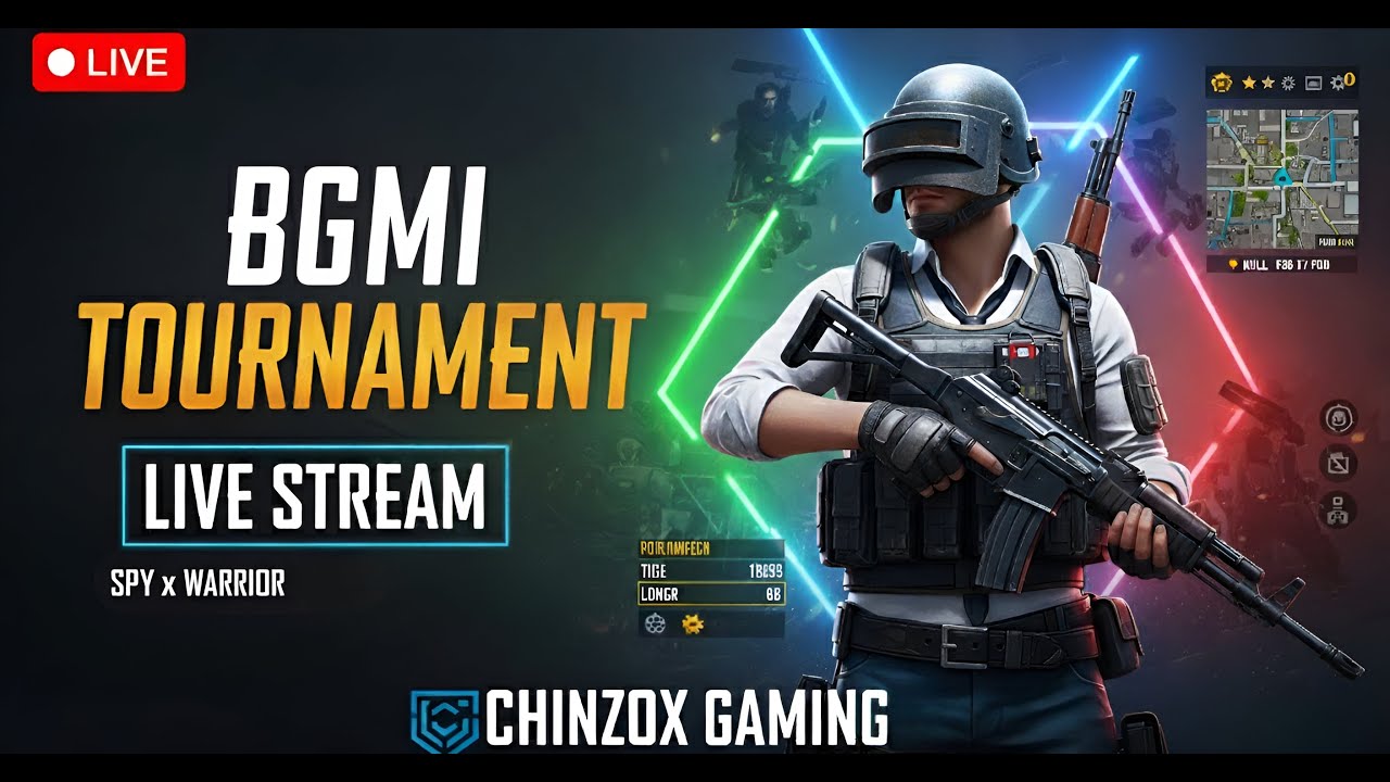 💣 BGMI Esports Live | Tournament Highlights & Crazy Fights ⚡| ChinzoX gaming👀
