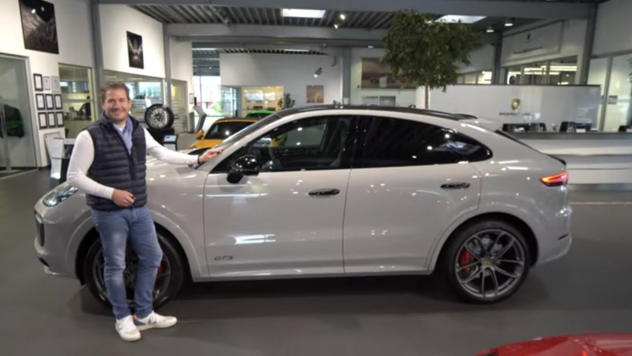 Porsche Cayenne Coupé GTS 2021. Полный обход. Контрольная работа. Обзор. Звук двигателя.