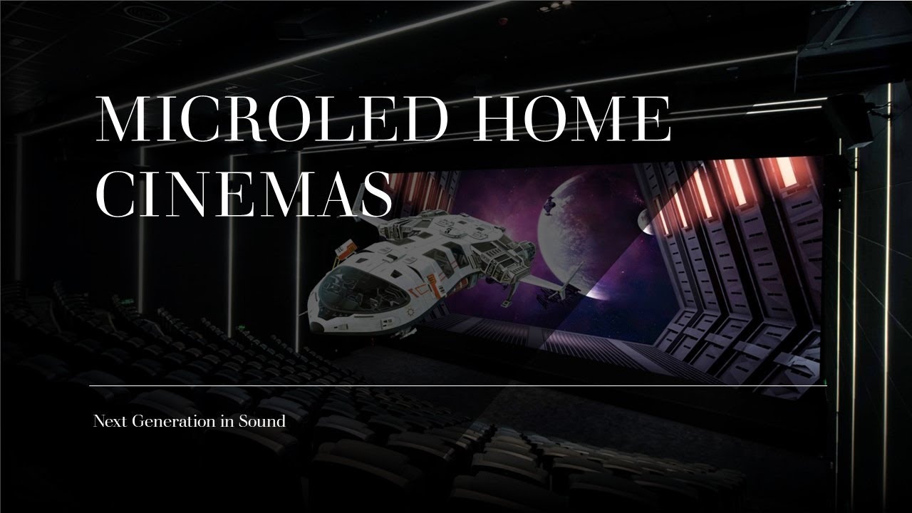 MicroLED Home Cinema: New Sound Challenges