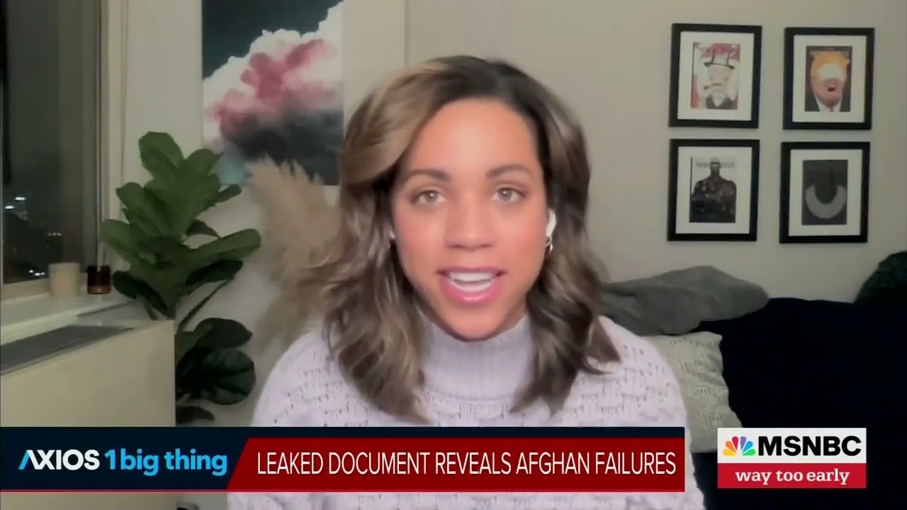 Axios&rsquo; Alexi McCammond: Biden Officials Were &ldquo;Scrambling&rdquo; Hours Before Taliban Seized Kabul