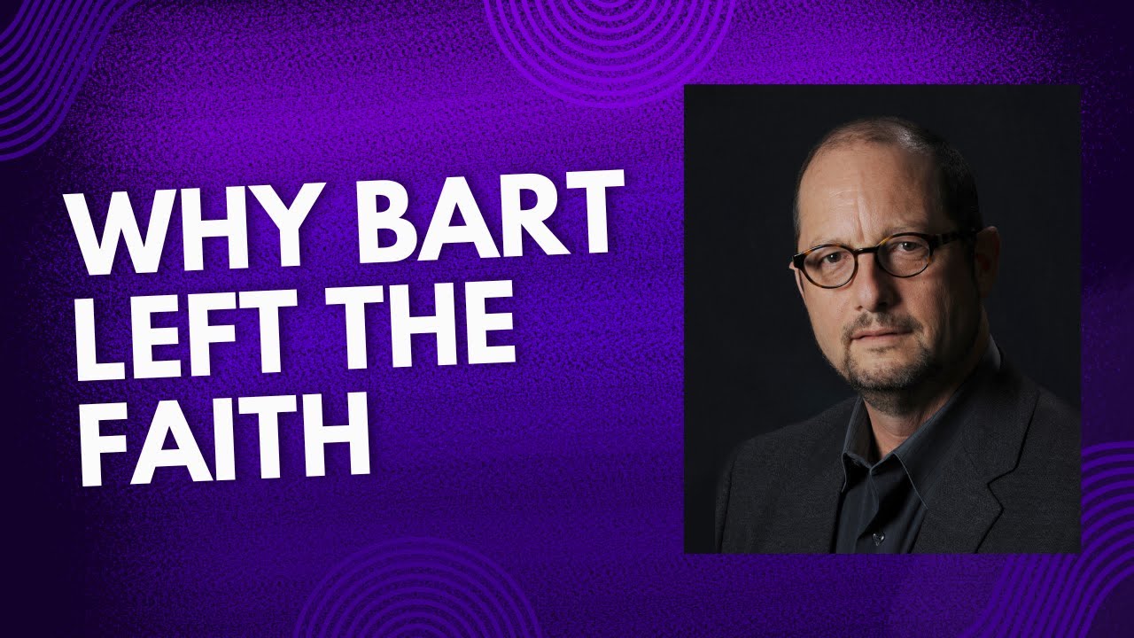 Bart Ehrman explains the real reason he left the faith and it is not what you think. pp. 15-18