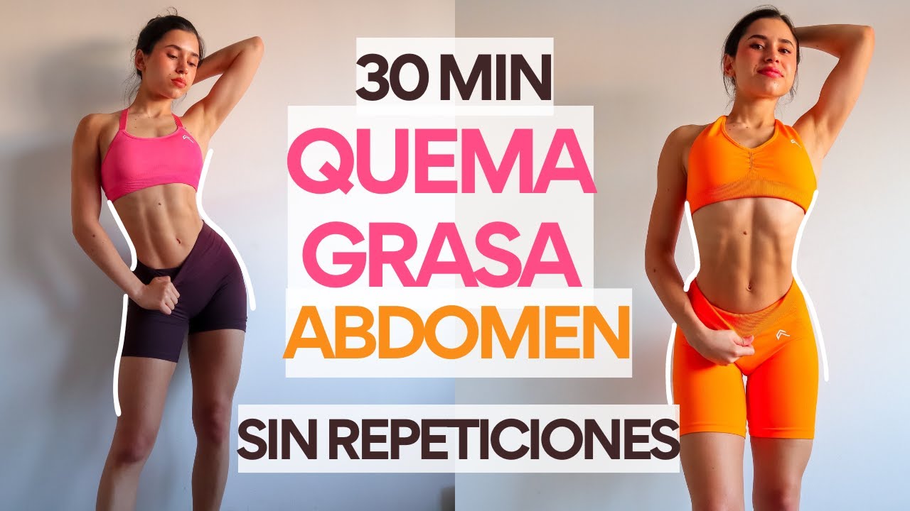 30 min CARDIO HIIT + abdomen - QUEMA GRASA ABDOMINAL | rutina de ejercicios EN CASA - ILI LIFE