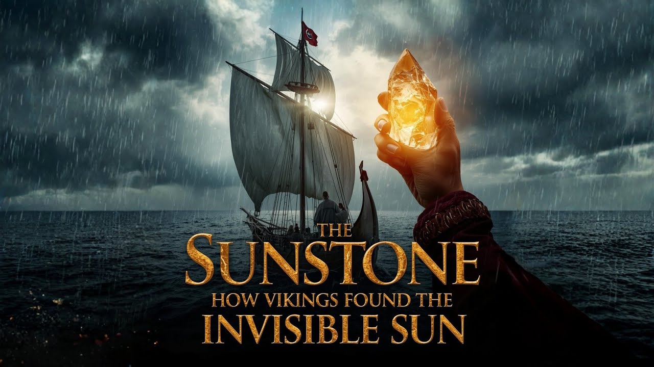 The Sunstone: How Vikings Found the INVISIBLE SUN (Ancient Crystal Navigation Hack)