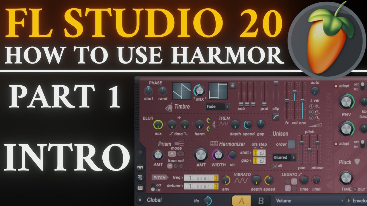 Harmor Tutorial PART 1 Introduction | FL Studio
