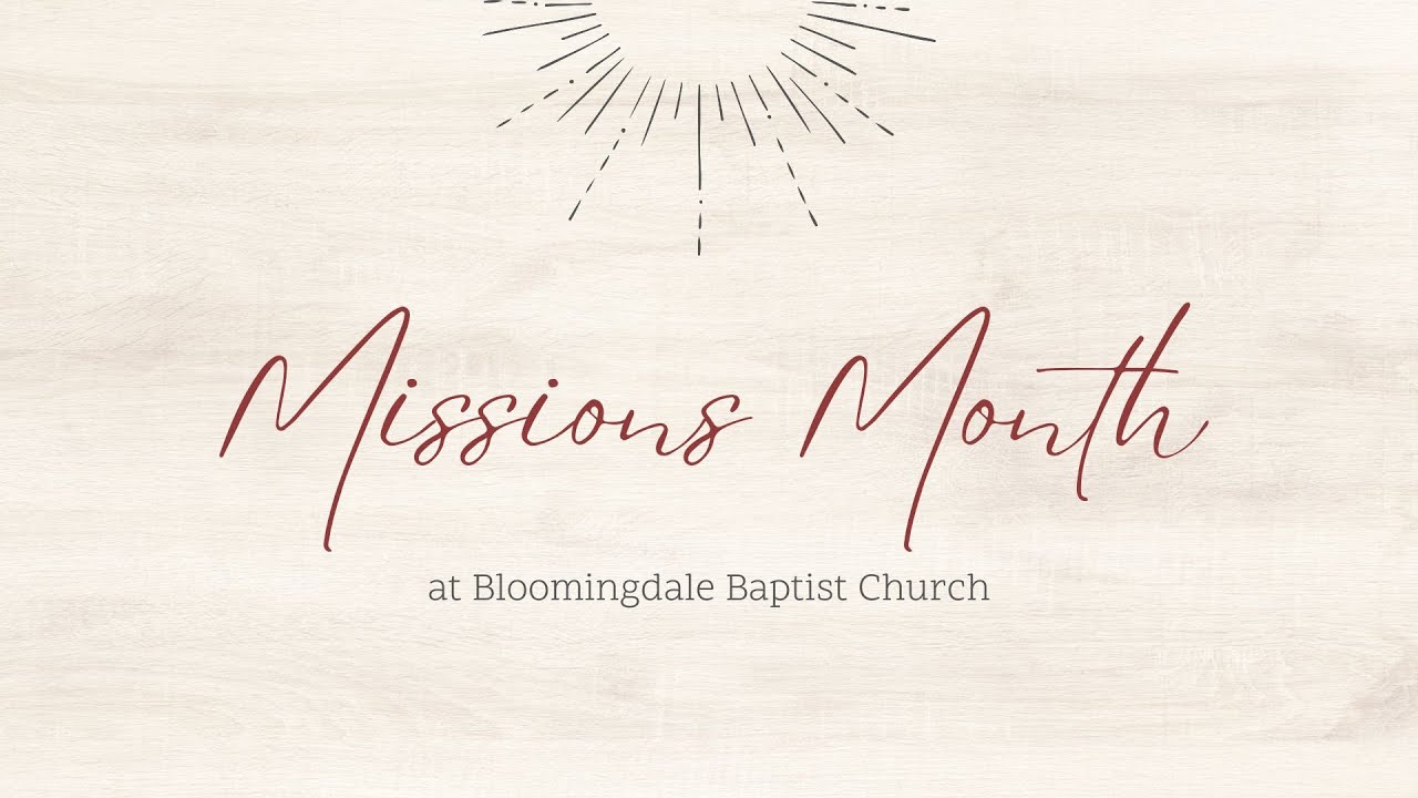 BBC Sunday Morning Worship: Church as Your Mission.