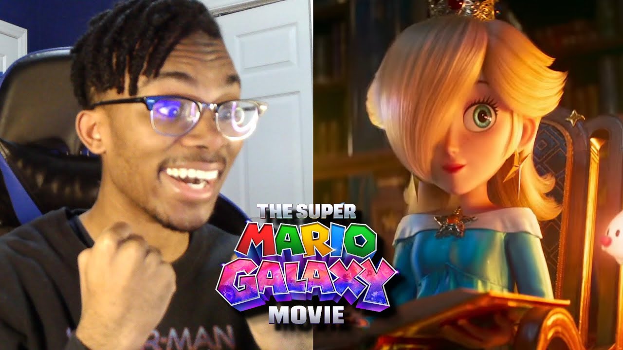 MARIO GALAXY MOVIE Trailer Reaction!