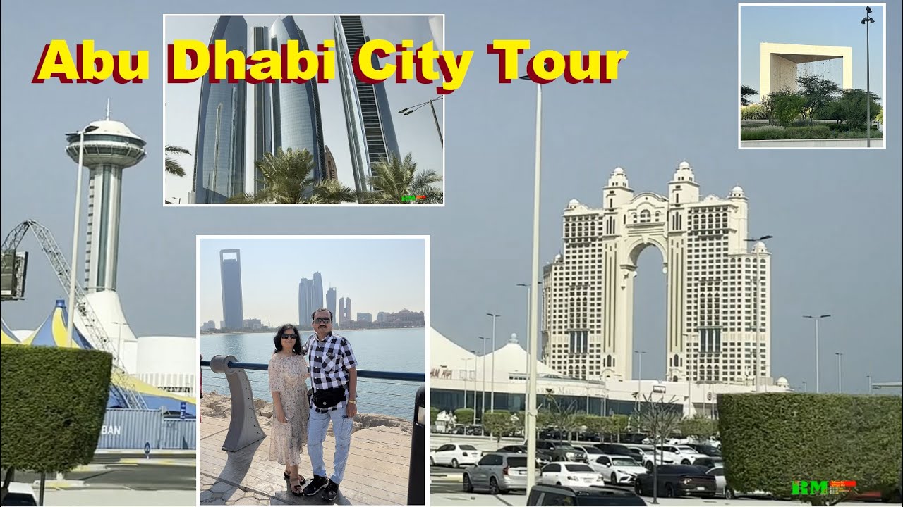 Abu Dhabi City Tour | City Skyline #abudhabi #travel #desertadventures