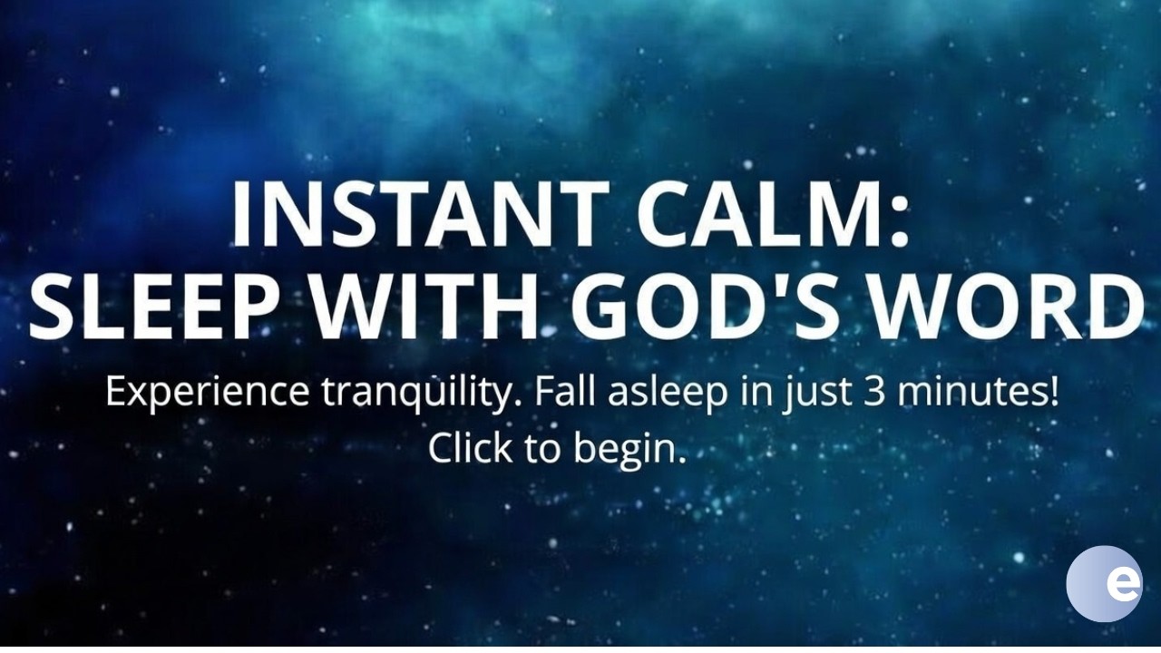 Can’t Sleep? Let God’s Word Calm You 🌿 Bible Verses for Rest