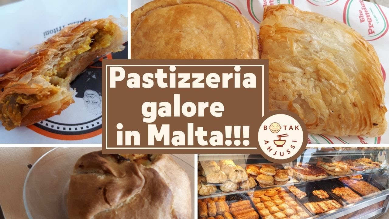 Eat MALTA: PASTIZZERIA paradise! - abundance of pastizzi, timpana, qassatat, wudys & MORE! M T