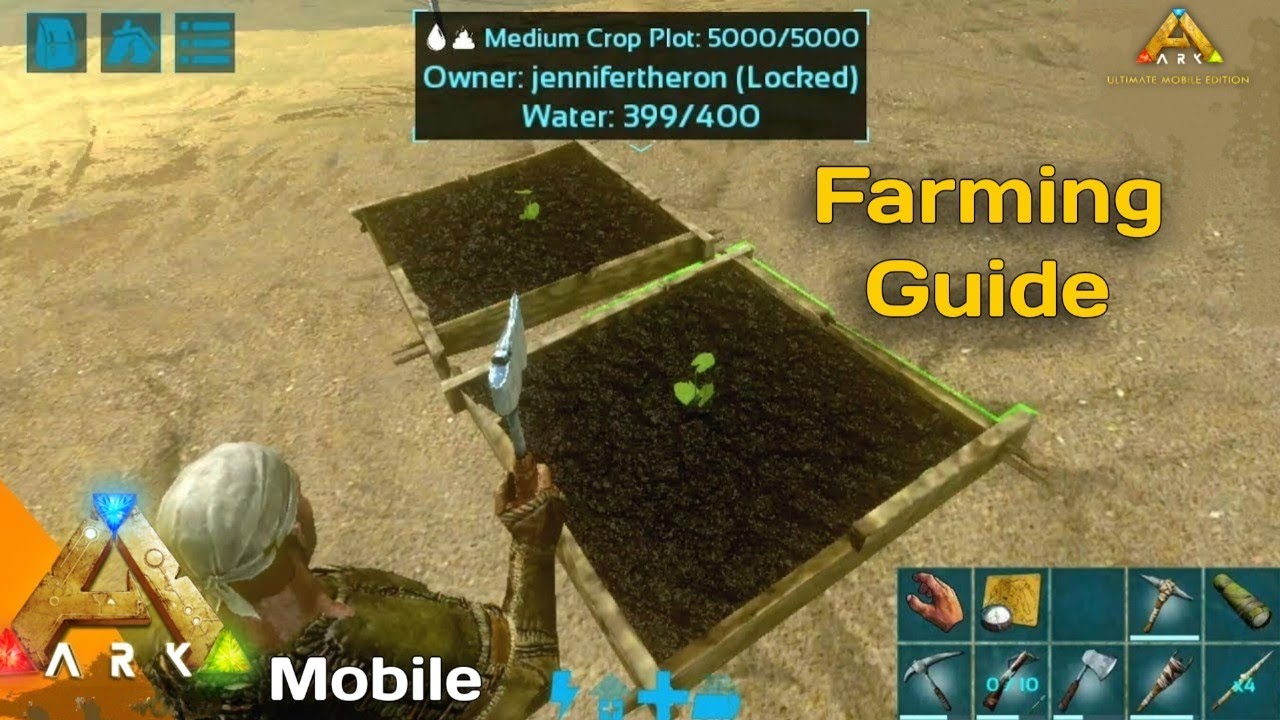How to Grow Crops and Vegetables in Ark Mobile Revamp | Ark Farming Guide (Android/iOS)