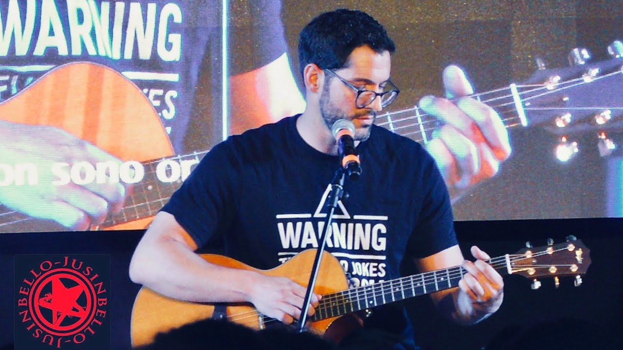 Tom Ellis Singing Ed Sheeran's The A Team, We Don't Eat & Talkin' Bout A Revolution @ JIBLAND4 2019