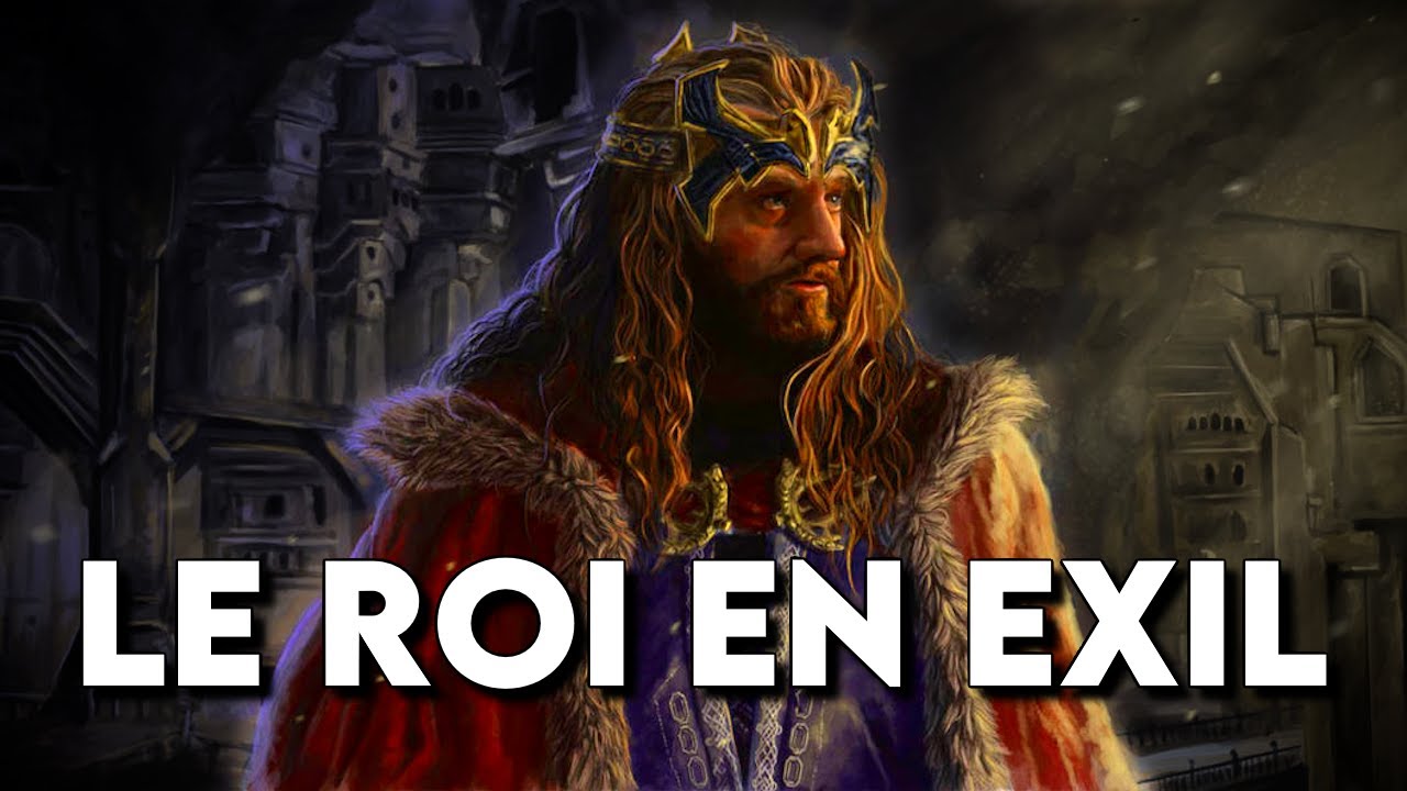 THORIN, roi exilé, jamais couronné..- Mémoires de la Terre du Milieu