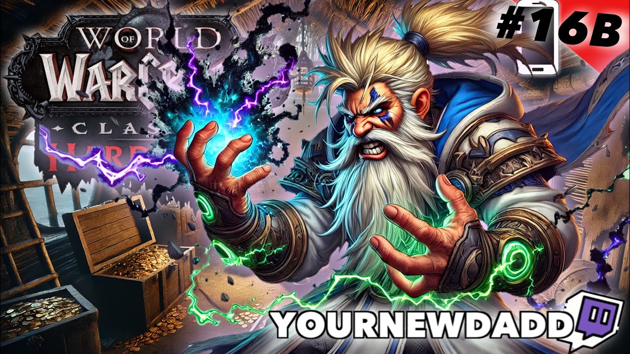 🔴📱[Ep. 16B]🌀WoW Classic Hardcore: The Ultimate Survival Challenge!💥