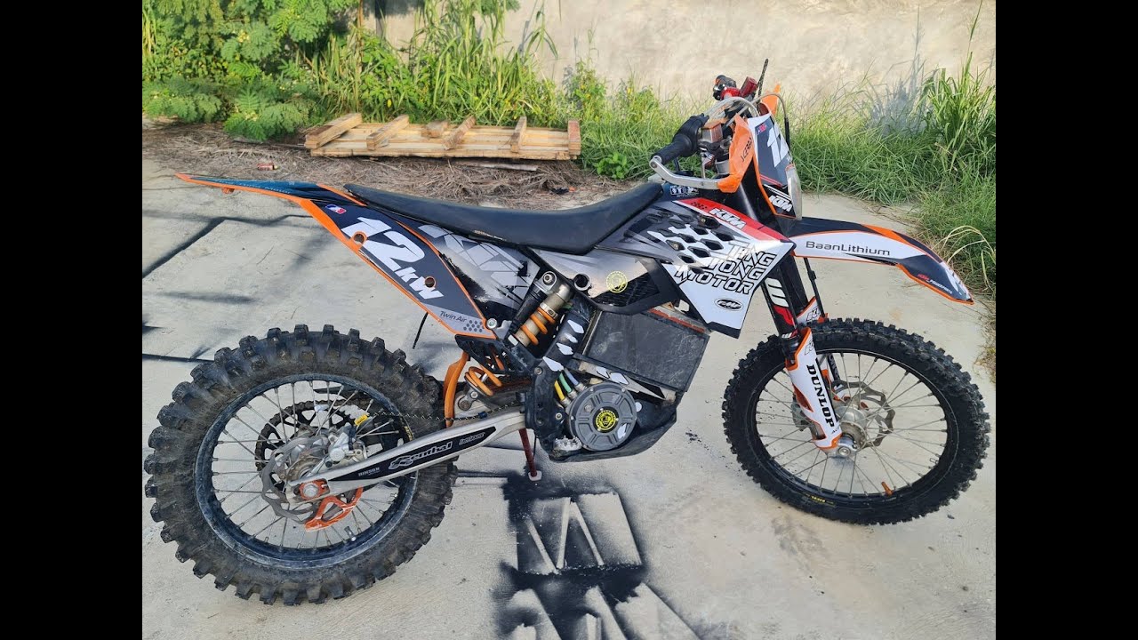 SOTION MG160A 12kW rate motor short range test with KTM 250 frame