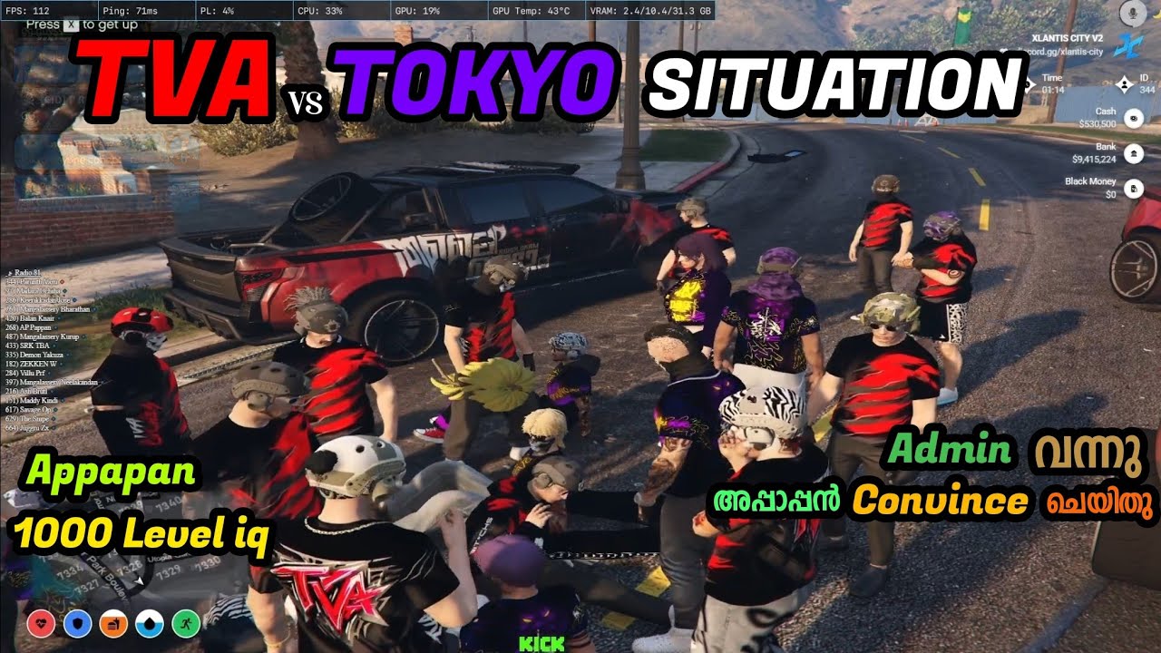 TVA VS TOKYO SITUATION പേടിച്ചു പോയി TOKYO 