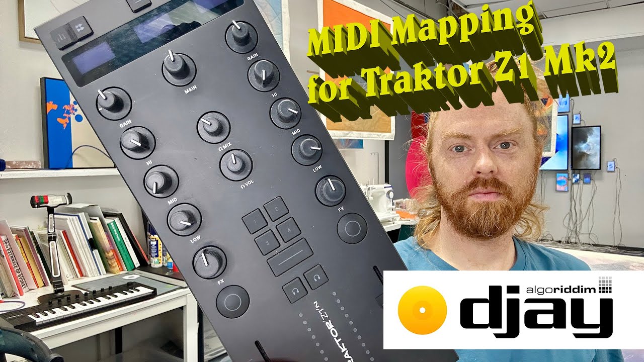 Djay Pro MIDI Mapping for Traktor Z1 Mk2 | Free Download & Step-by-Step Tutorial